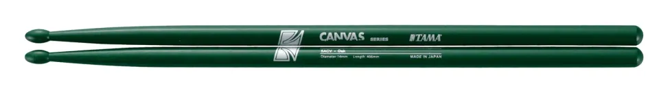 Tama Canvas O5ACV-DG Drumsticks Grün Paar 5A