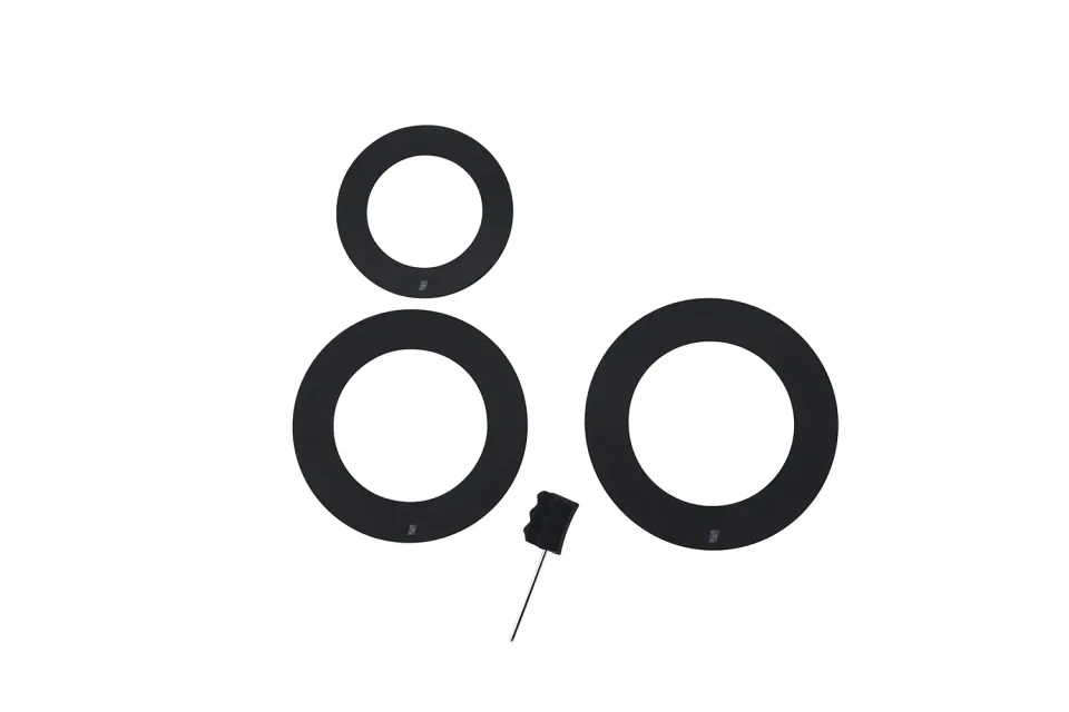Tama Soft Sound Ring SSRP48 Dämpfer-Set 4-teilig schwarz