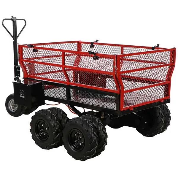 GeoTech Pro E-Truck 600 Akku-Schubkarre 48V 600 kg