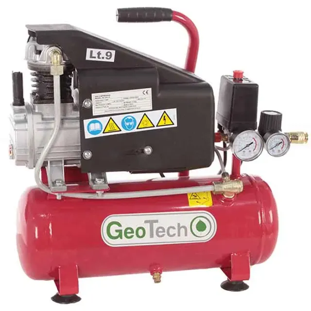 GeoTech Pro AC9-8-15 Elektro Kompressor 9 L 8 bar