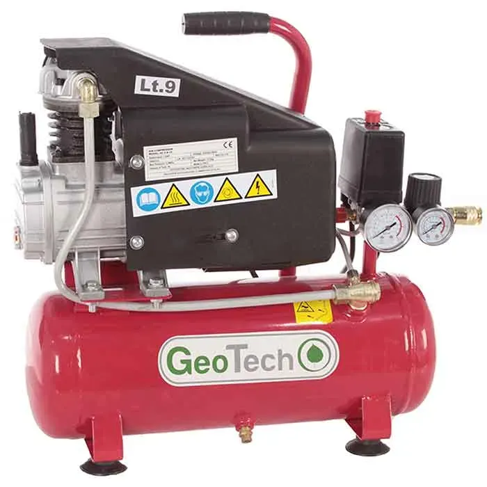 GeoTech Pro AC9-8-15 Elektro Kompressor 9 L 8 bar