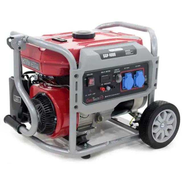 GeoTech Pro GGP 4000 ES Benzin-Stromerzeuger 3,6 kW AVR