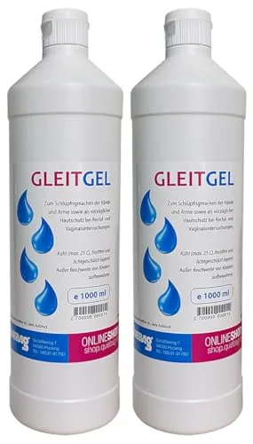 Quebag Vet-Gleitgel Tiere 2x 1000 ml spermafreundlich