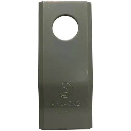 Quebag Kreiselmäherklingen 96x40x3 25 Stück gekröpft