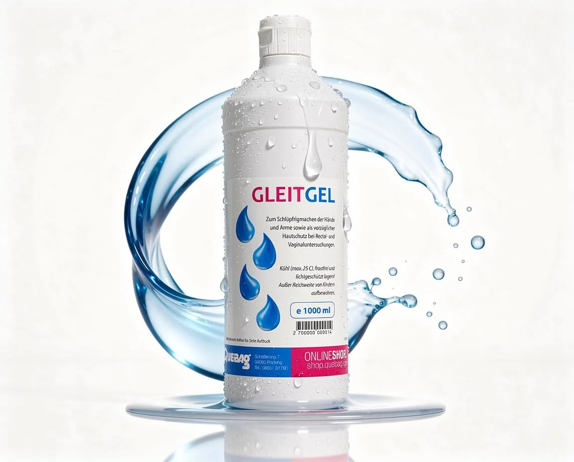 Quebag Vet-Gleitgel Tiere 2x 1000 ml spermafreundlich