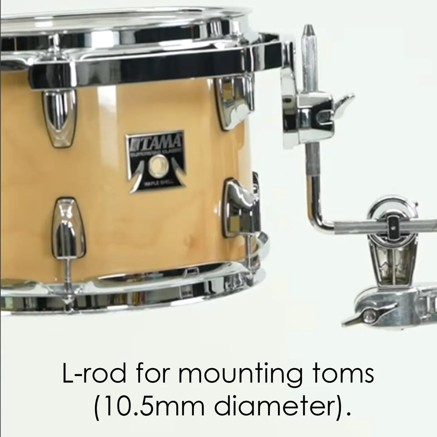 Tama LLT L-Rod Tom-Halter 10,5 mm Chrom