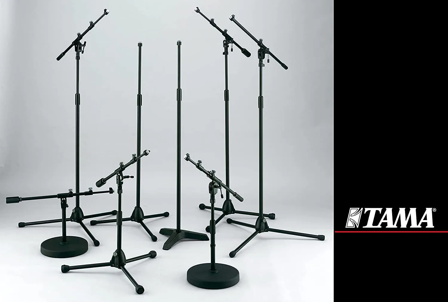 Tama MS205ST Mikrofonständer kurz Chrom Galgen 510 mm