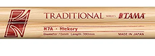 Tama Traditional H7AW Drumsticks 7A Hickory Paar