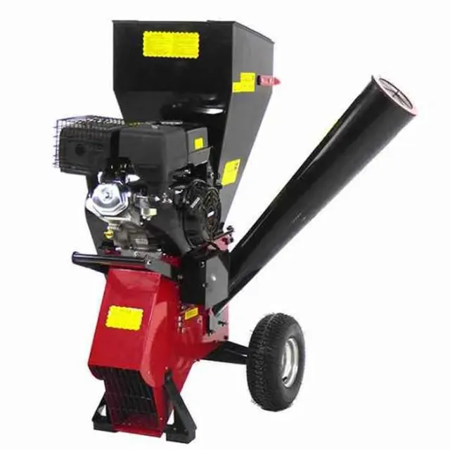 GeoTech Pro GS150EL Benzin-Häcksler 100 mm Elektrostart