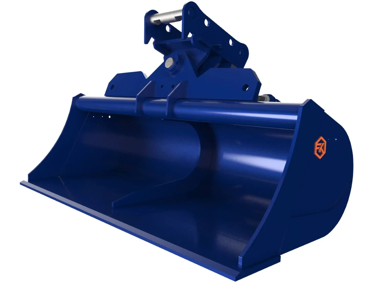 FK Machinery Grabenlöffel Verstellbar 12-14T Baggerlöffel breit