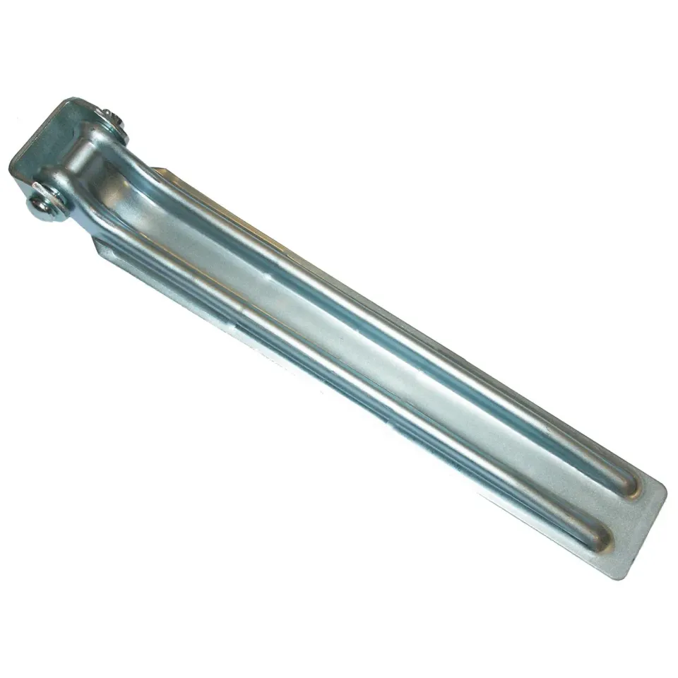 Quebag Bordwandscharnier verzinkt 370 mm mit Bolzen
