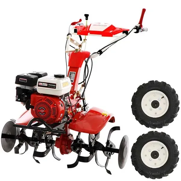 GeoTech Pro PGT 900 Gartenfräse 7 PS 80 cm Ölbad-Getriebe