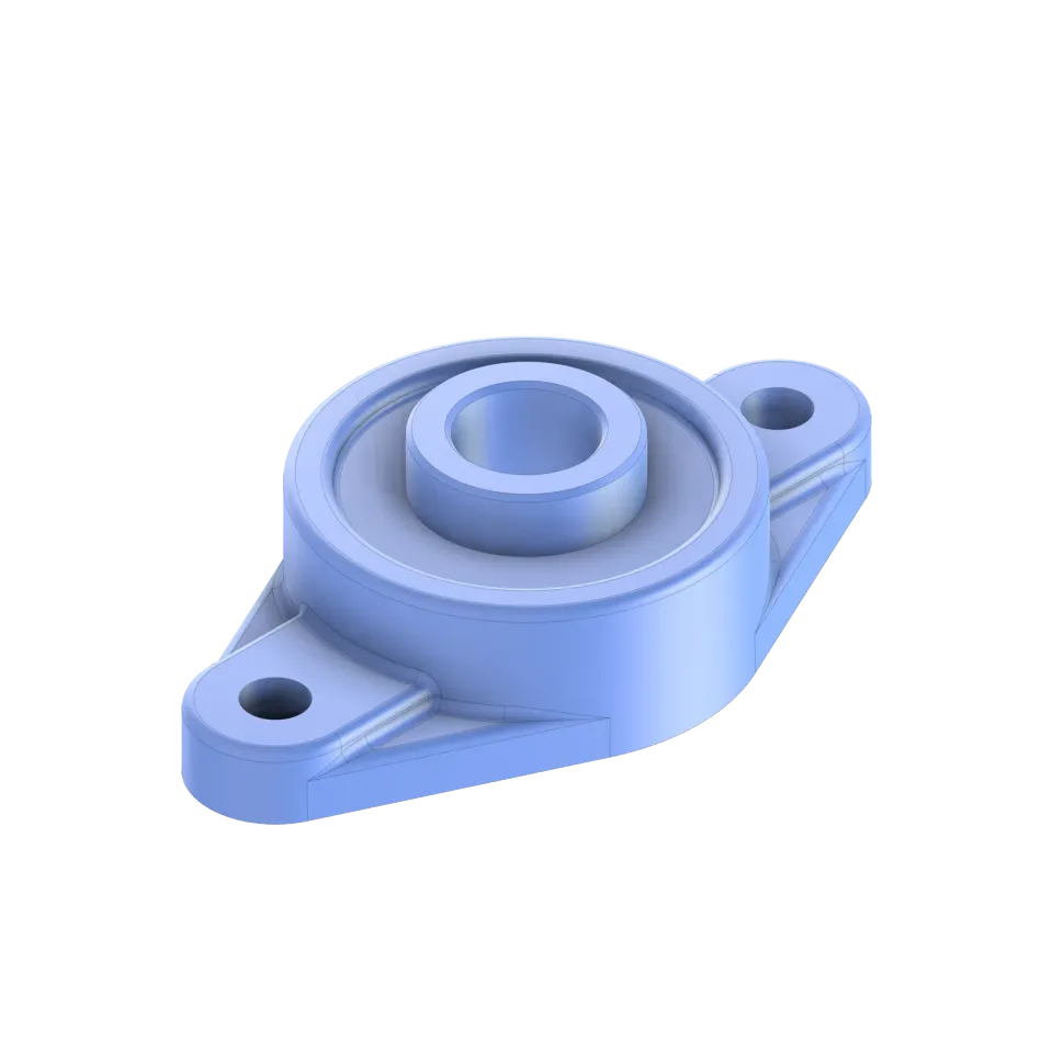Spread-a-Bale Flanged Bearing Flanschlager oval