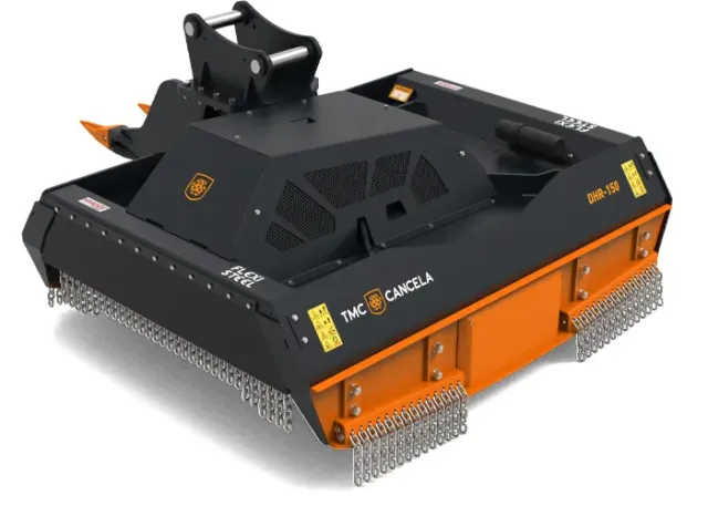 TMC Cancela DHR Hydraulik-Mulcher Böschung Einsatz