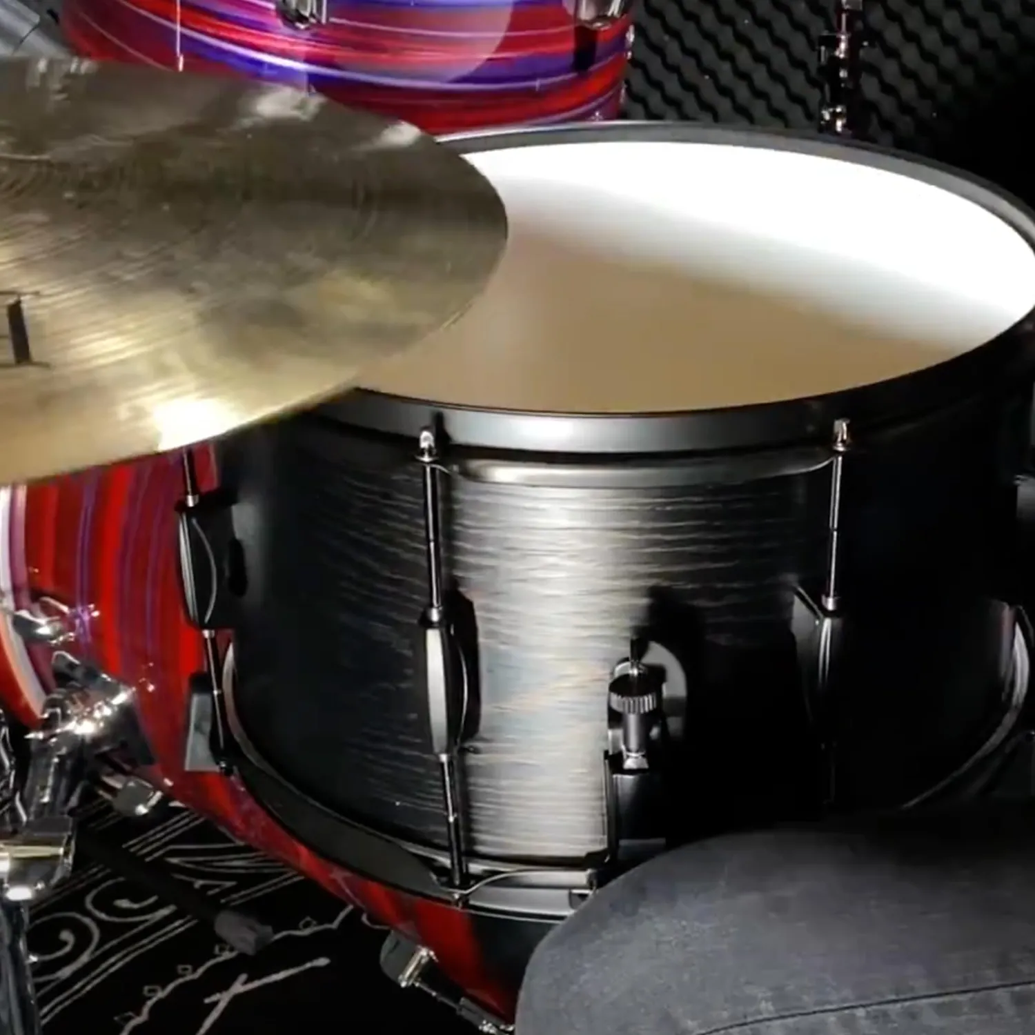 Tama WP148BK Woodworks Snare 14x8" Black Oak Wrap