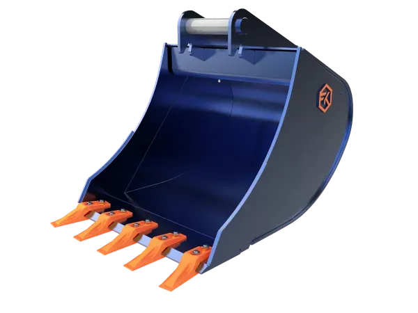 FK Machinery Tieflöffel 3,5-5 t Erdbau Baggerlöffel