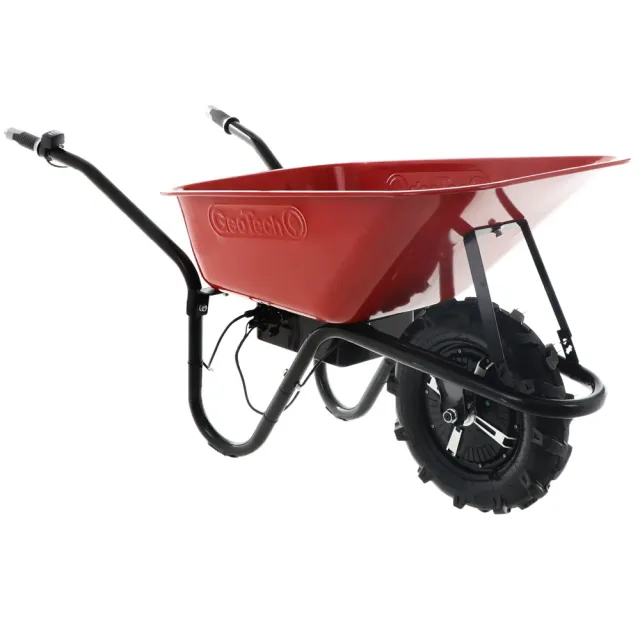 GeoTech Pro CAR 150A Akku-Schubkarre 150kg Traktorrad
