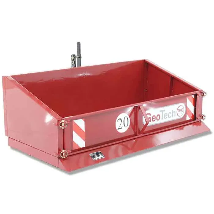 GeoTech Pro TB150 Heckcontainer Traktor 150cm 500kg