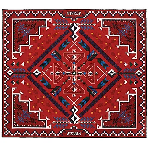 Tama TDR-SW Drum-Teppich Southwest Rot 180x200 cm