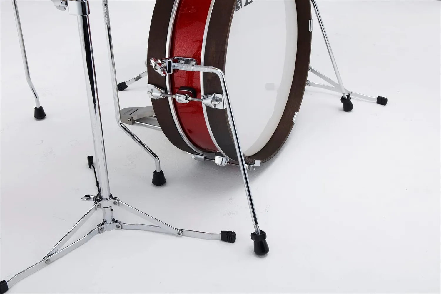 Tama Club-Jam LJK48P Pancake Schlagzeug Burnt Red Mist 4-tlg